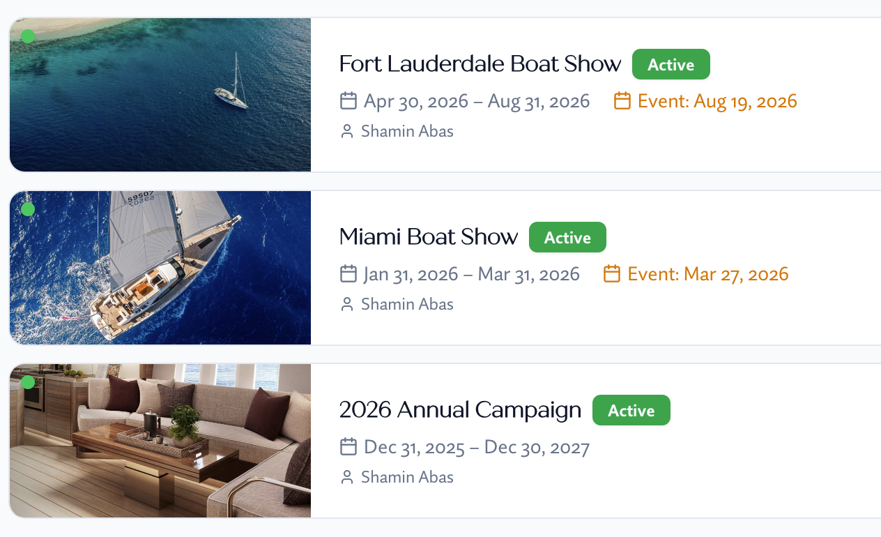 MetricsMaster™ Campaign Management